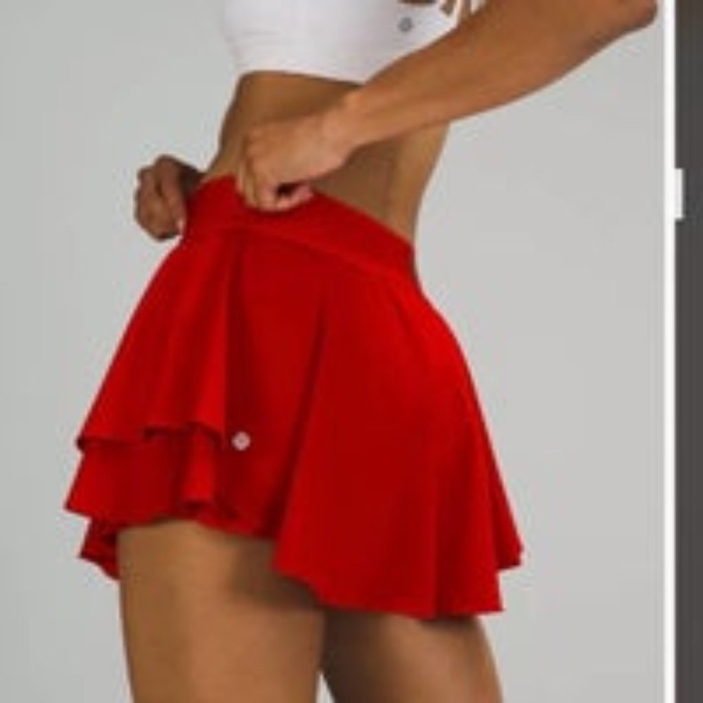 Nwt lululemon court rival skirt - Picture 1 of 2